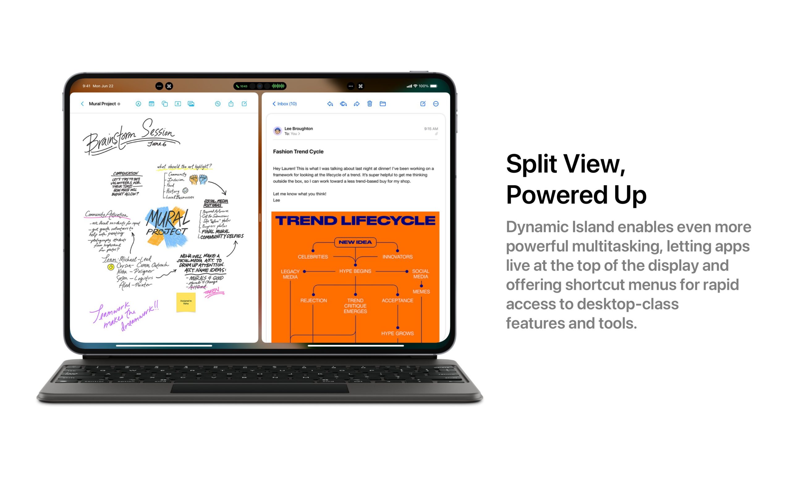Ako by vyzeral iPad Pro s Dynamic Island? Dynamic Island | iPad | Koncept