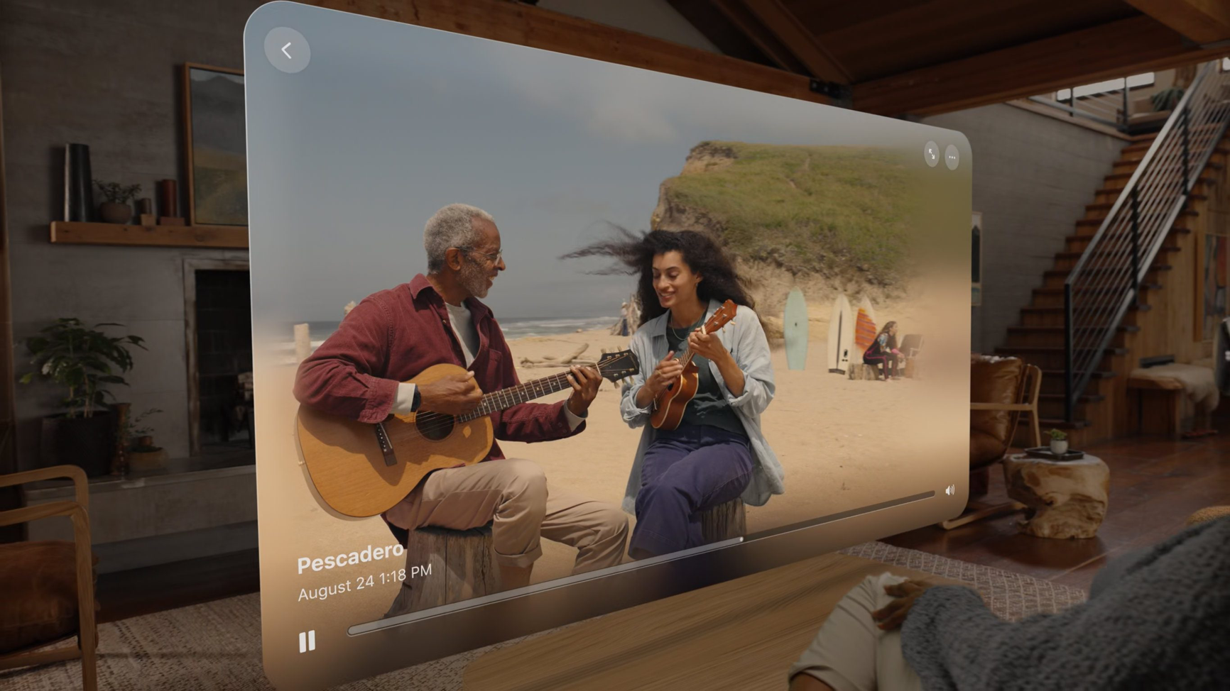 apple vision pro spatial video