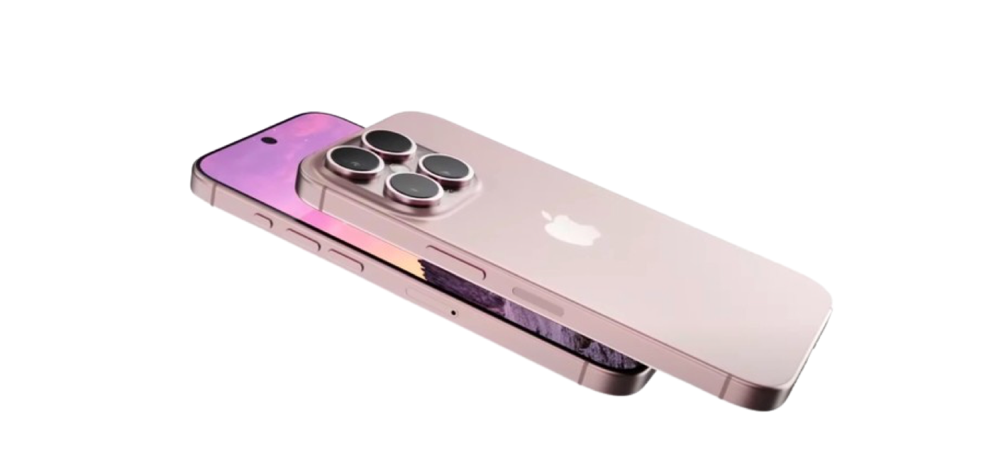 farby iphone 16 pro rose