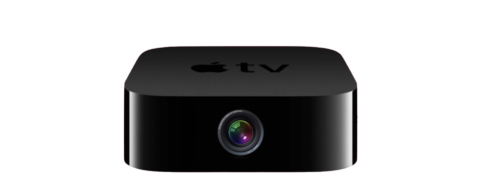 apple tv s kamerou