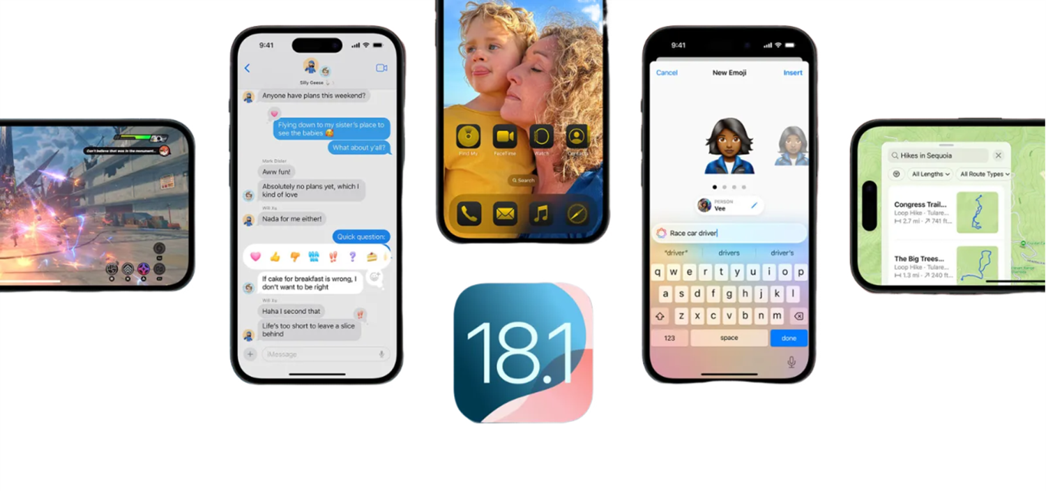 beta verzia ios 18.1